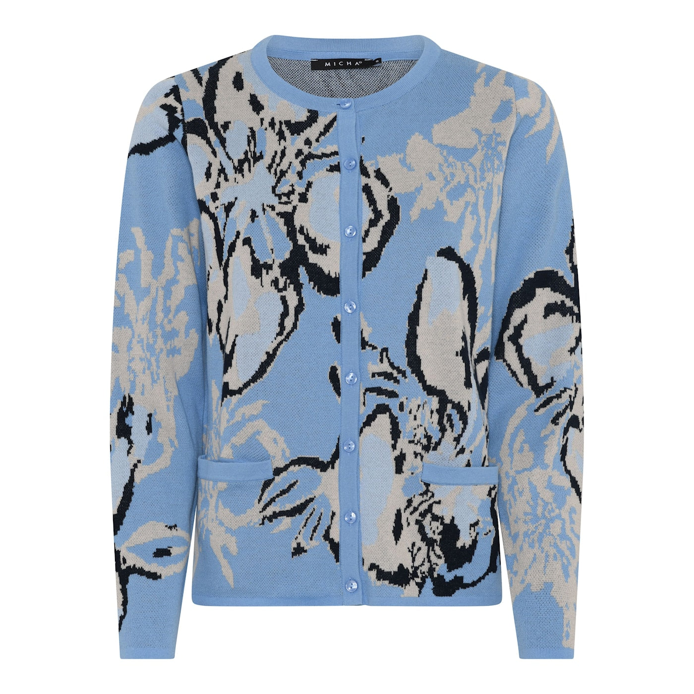 Flower Jacquard Knit