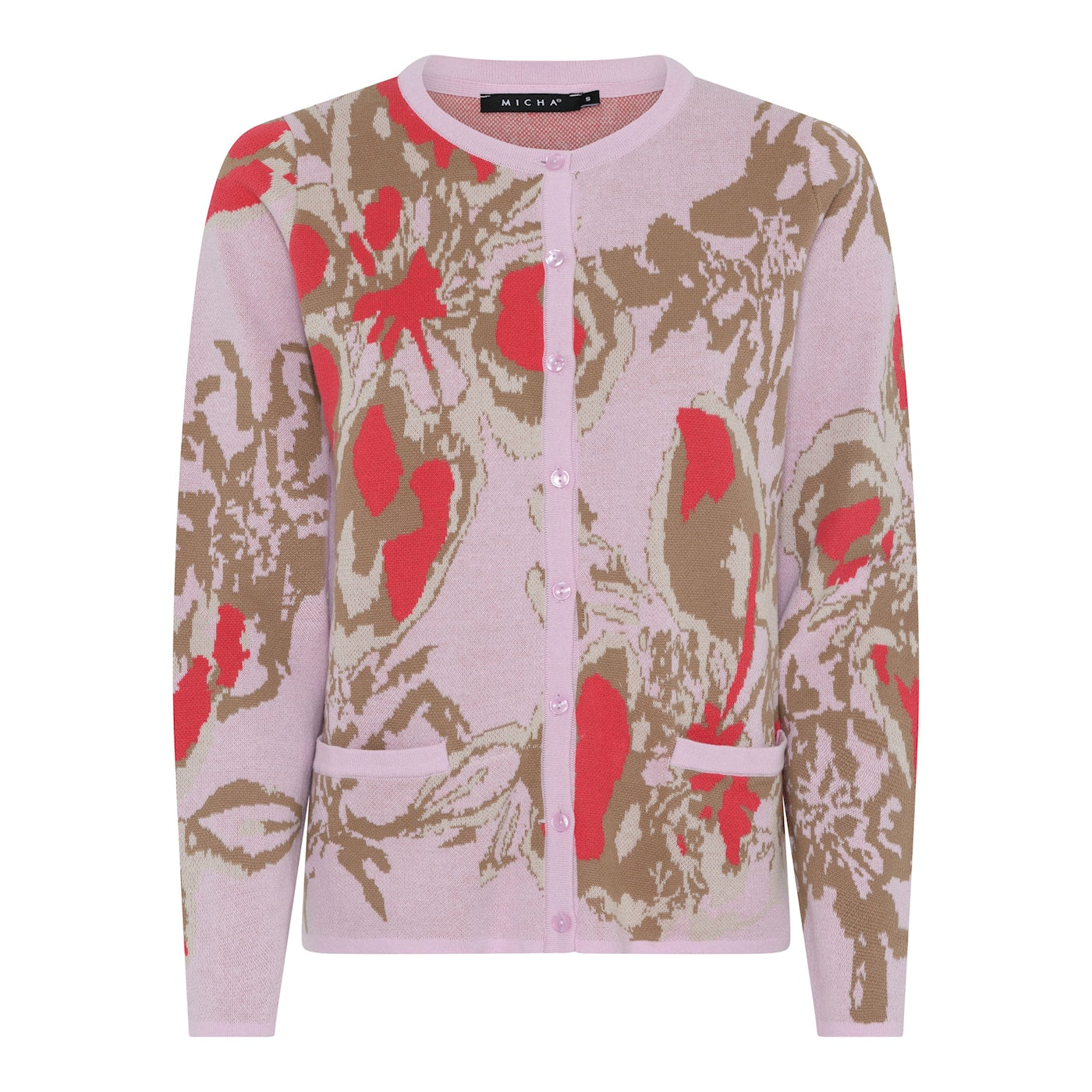 Flower Jacquard Knit