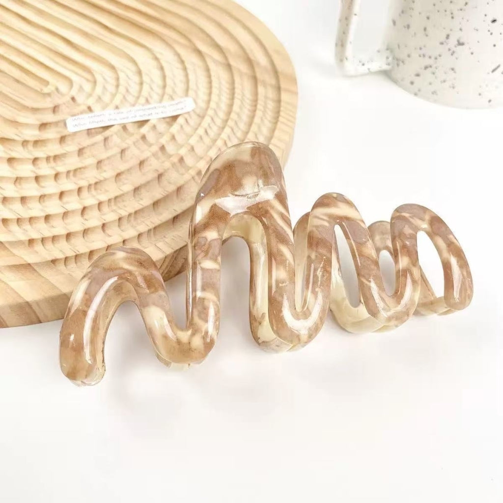 "Marbel" Hairclip 6,5 x 6,5 cm