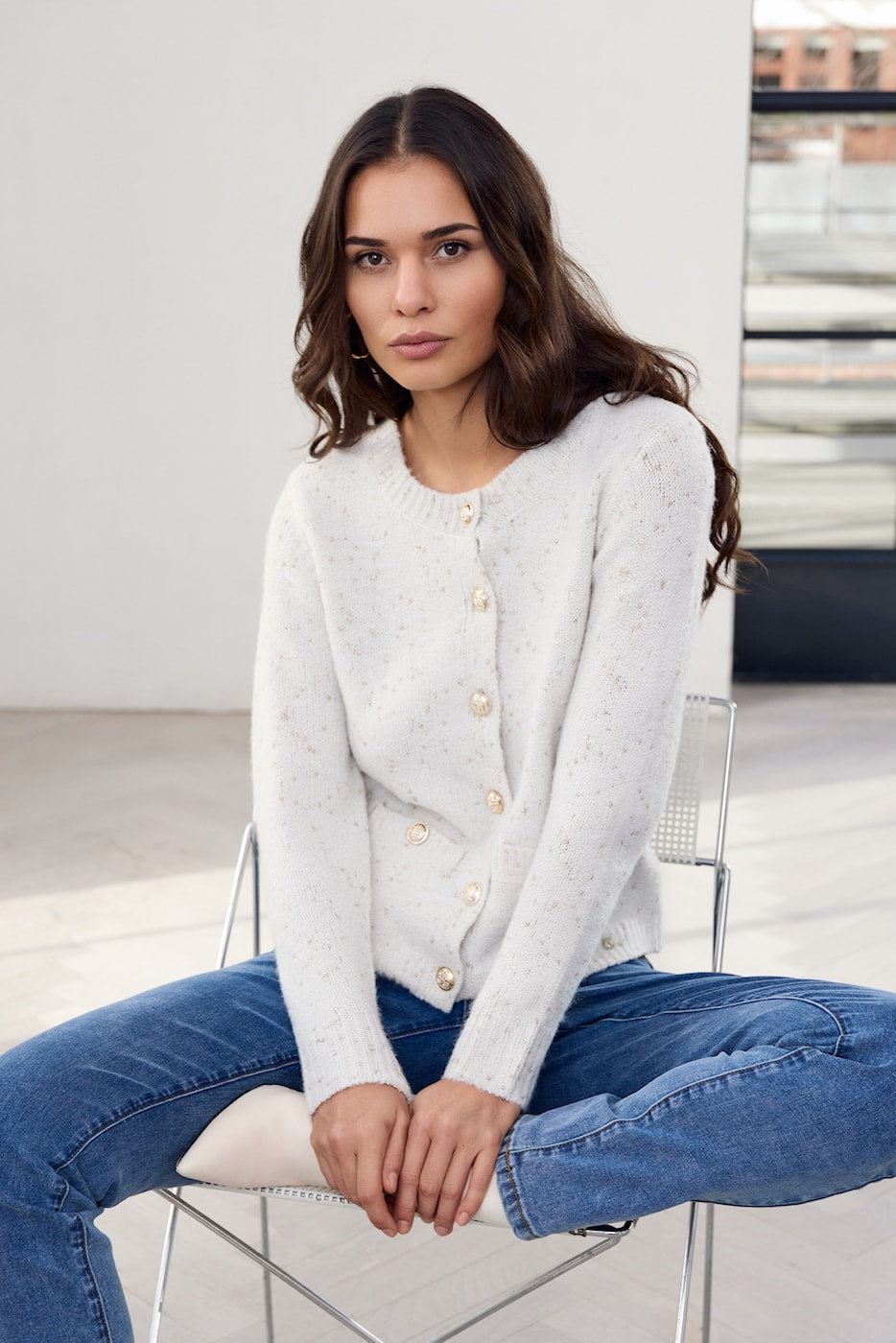 Knit with Lurex Effect