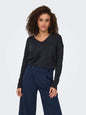 JDYELANORA L/S V-NECK PULLO. KNT