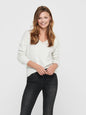 JDYELANORA L/S V-NECK PULLO. KNT