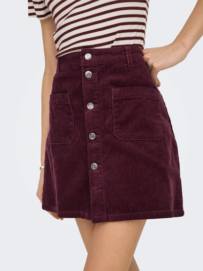 JDYSHIRAZ CORDUROY SKIRT