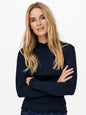 JDYFRANSISKA LIFE L/S HI-NCK TOP