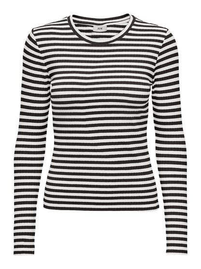 JDYFRANSISKA L/S STRIPE O-NECK TOP