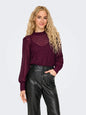 JDYAVERY L/S LACE TOP