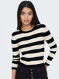 JDYPLUM L/S O-NECK PULLOVER