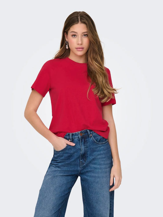 JDYPISA S/S T-SHIRT RED