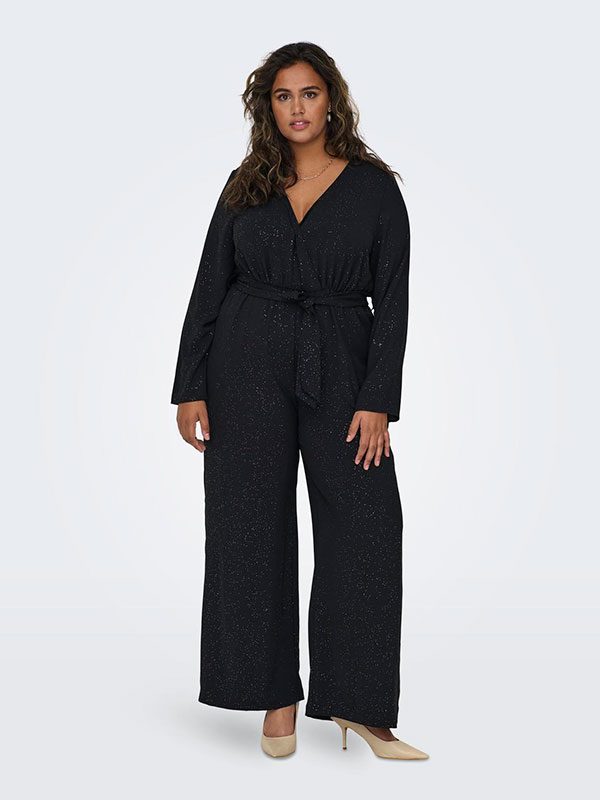 CARJOSEE METTA LIFE L /S JUMPSUIT WVN