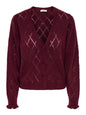 JDYLETTY L/S V-NECK STRUC CARDI KNT