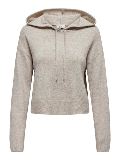JDYRUE LIFE L/S SHORT HOOD PUL KNT