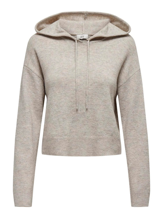 JDYRUE LIFE L/S SHORT HOOD PUL KNT