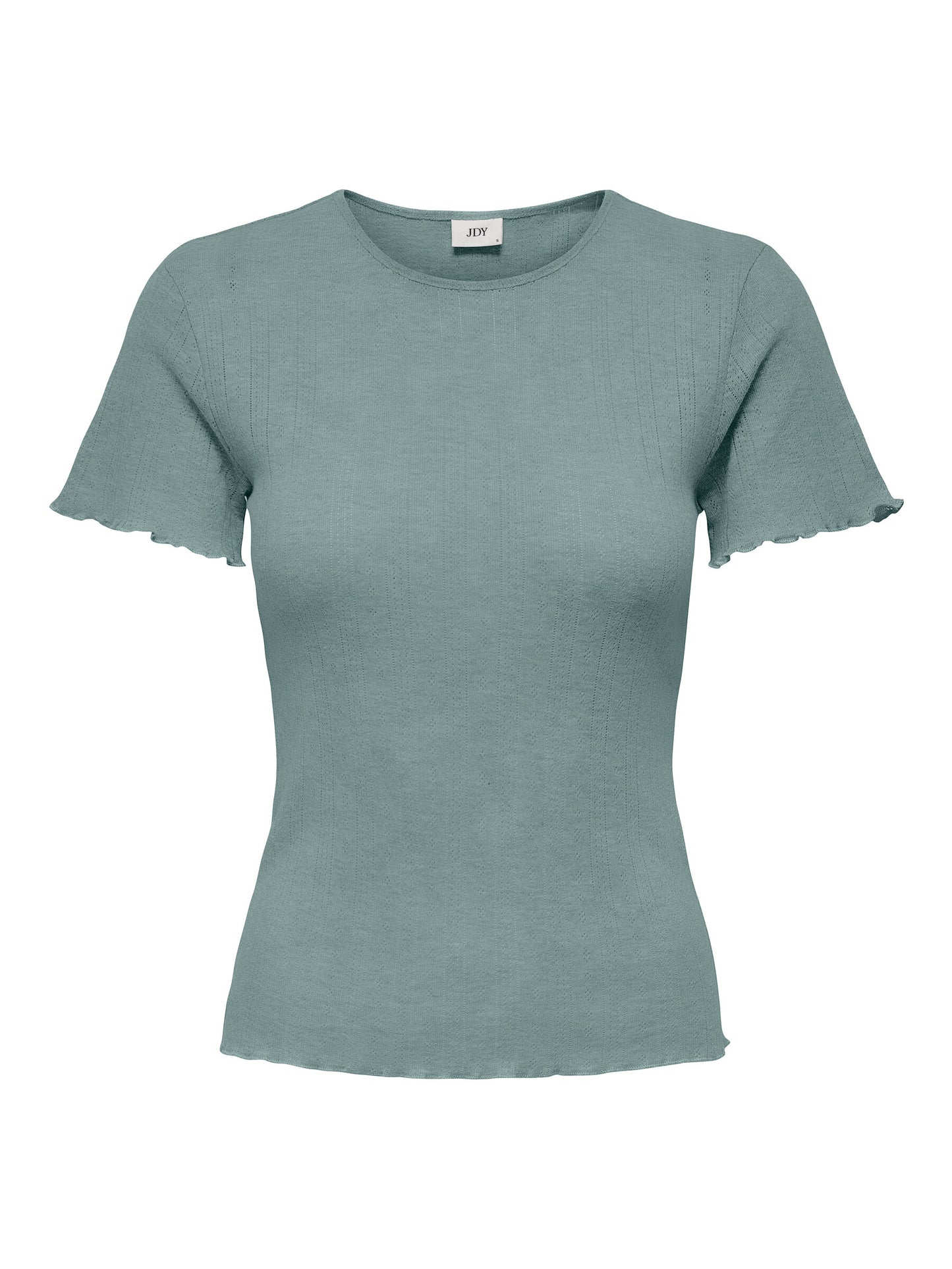 JDYSALSA LIFE S/S O NECK TOP GREEN