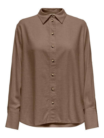 JDYSAY L/S LINEN LOOSE SHIRT