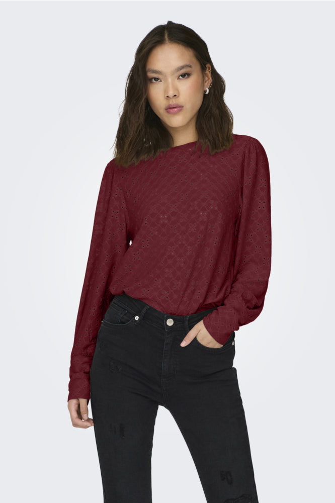 JDYCATHINKA L/S BELLSLEEVE TOP