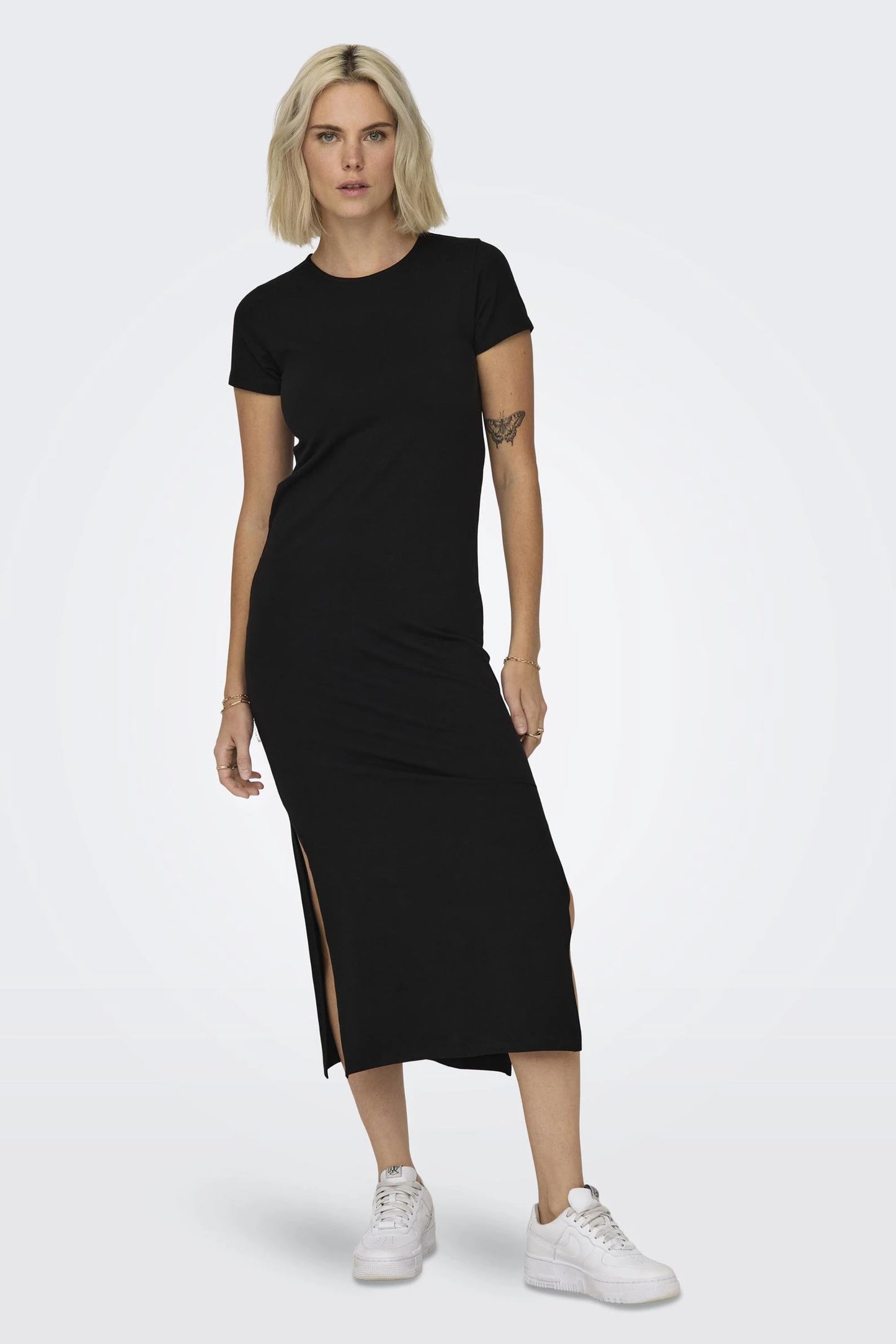 JDYAVA S/S O-NECK DRESS