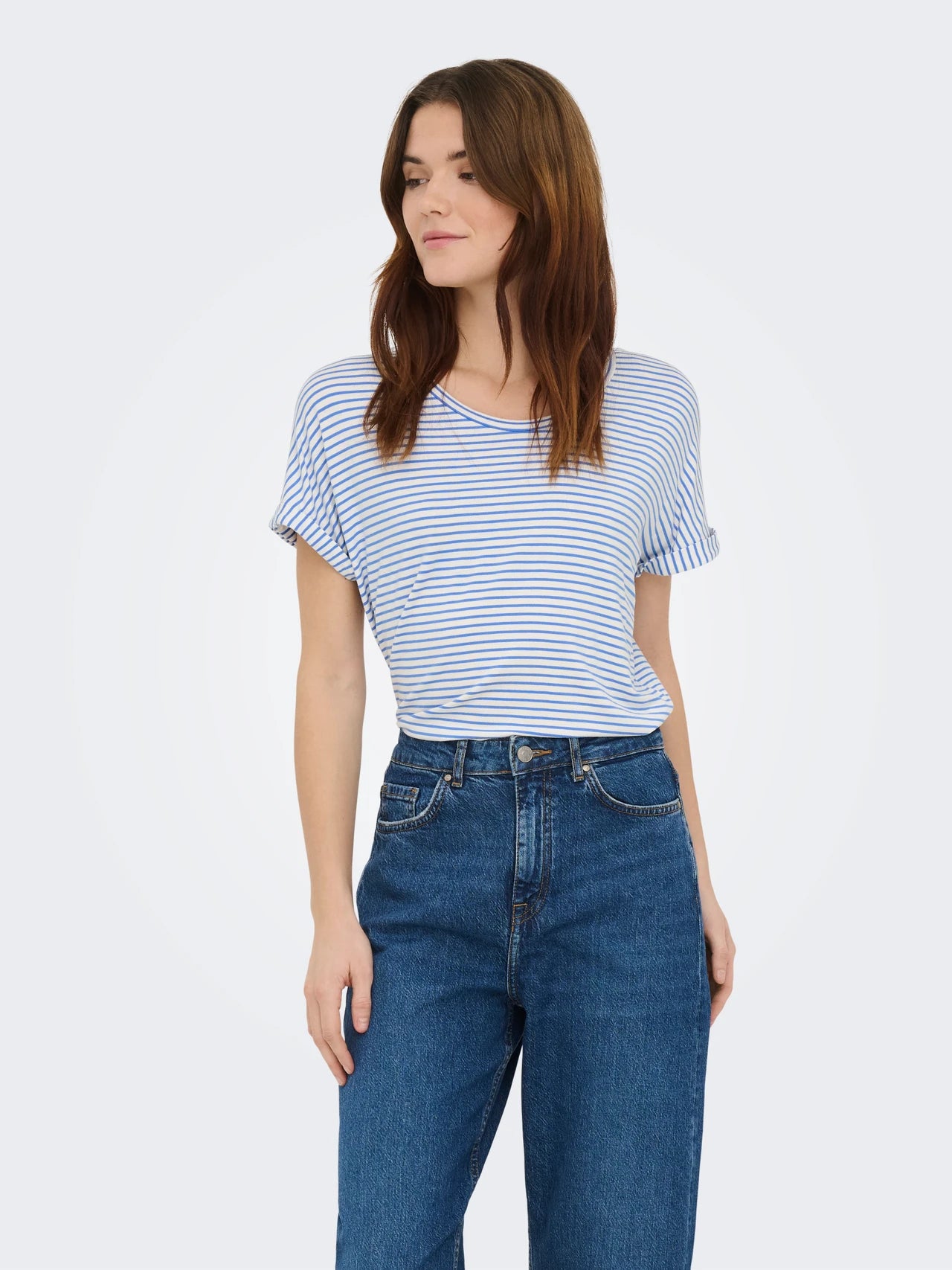 JDYSISSY S/S O-NECK TOP