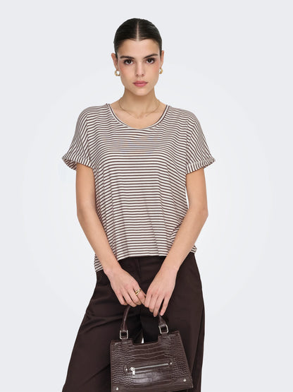 JDYSISSY S/S O-NECK TOP