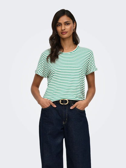 JDYSISSY S/S O-NECK TOP