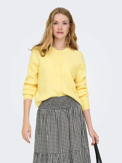 JDYLUMI L/S BUTTON CARDIGA KNT