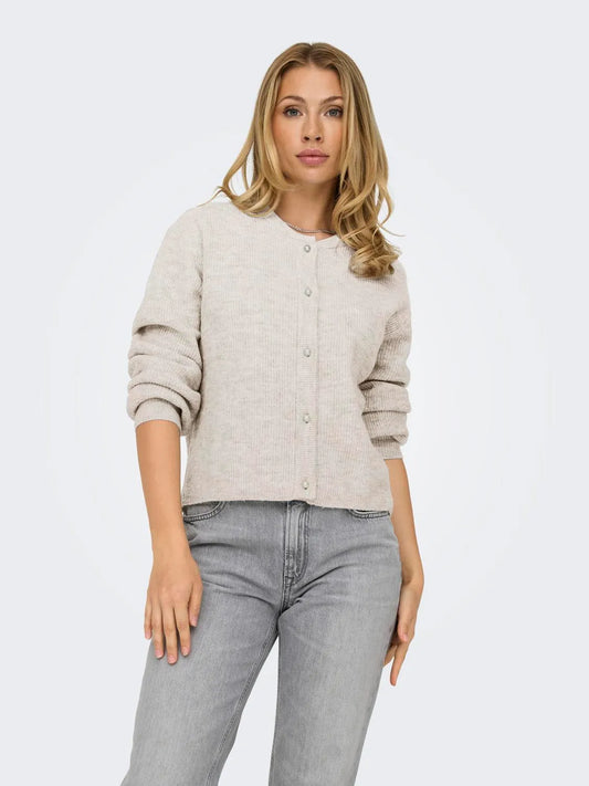 JDYLUMI LIFE L/S BUTTON CARDIGA KNT