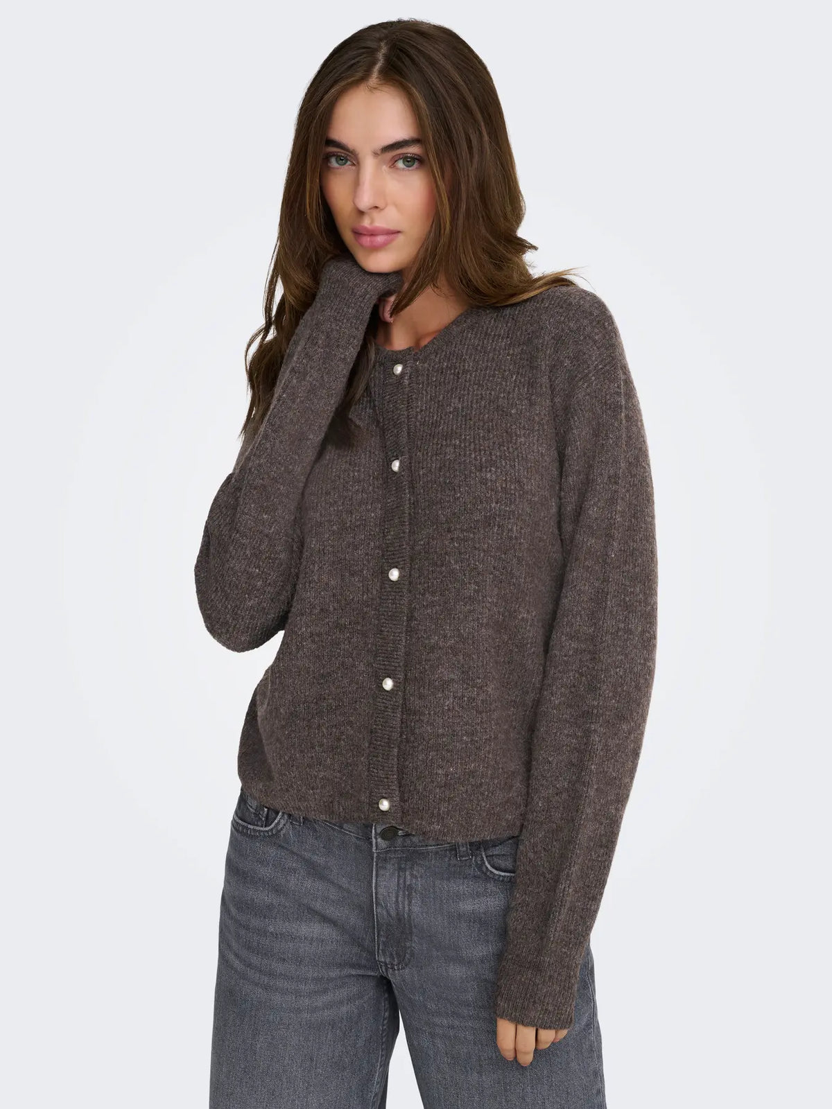 JDYLUMI LIFE L/S BUTTON CARDIGA KNT