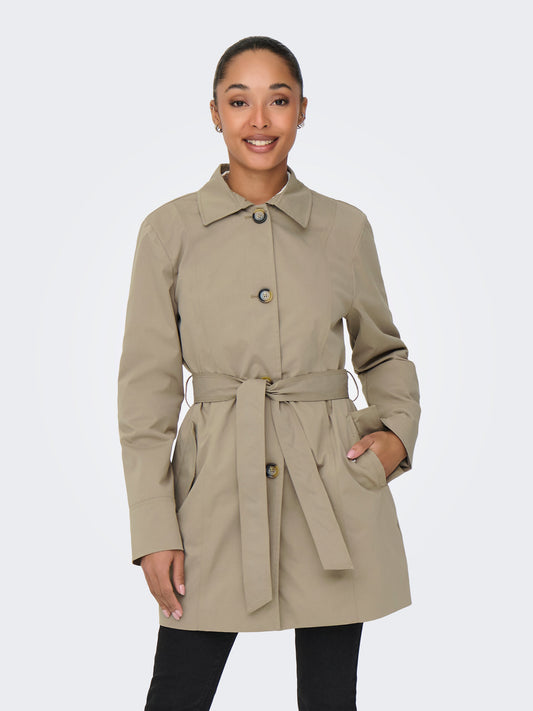 JDYISADORA TRENCHCOAT BEIGE