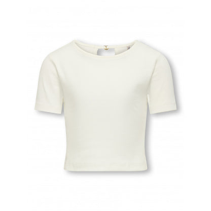 KOGRENE LIFE S/S OPEN BACK TOP CREAM