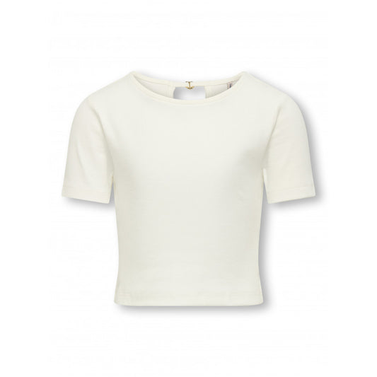 KOGRENE LIFE S/S OPEN BACK TOP CREAM