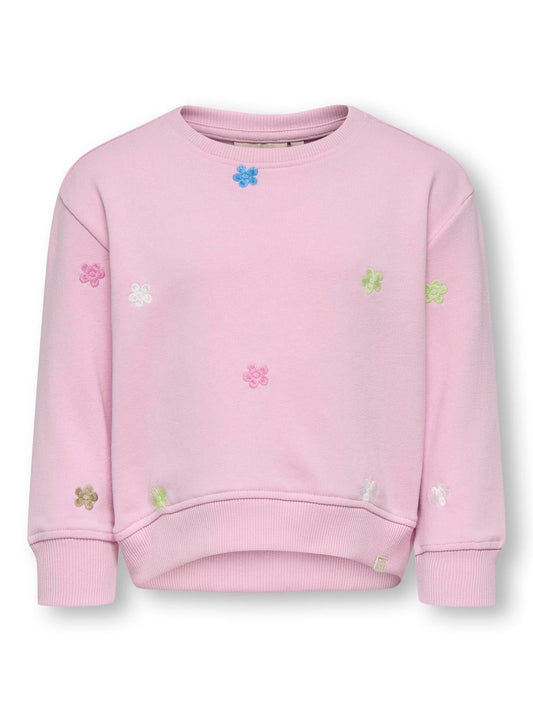 KMGLAVINA LIFE LS ONECK EMB PULLO ROSA