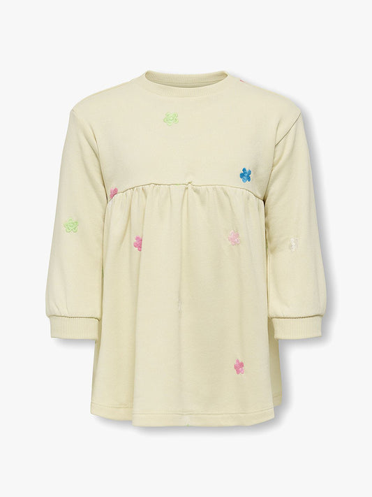 KMGLAVINA LIFE L/S ONECK EMBDRESS
