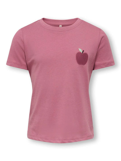 KMGCANDY LIFE S/S PRINTED TEE ROSE
