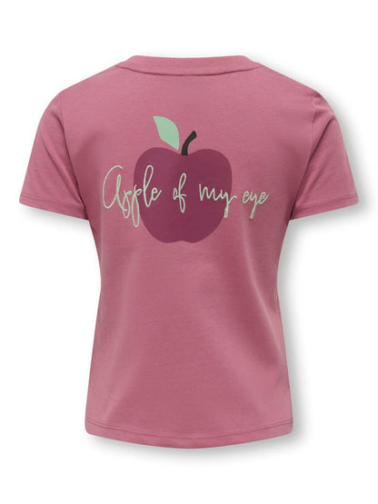 KMGCANDY LIFE S/S PRINTED TEE ROSE
