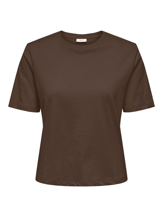 JDYREX S/S TOP BROWN