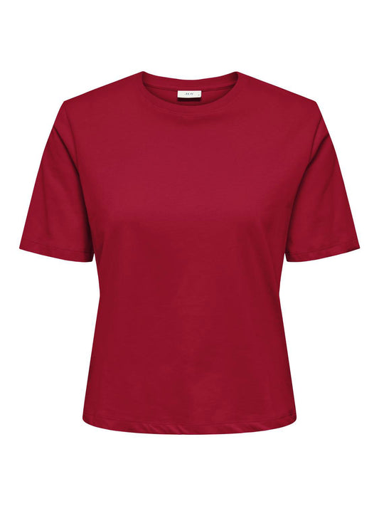 JDYREX S/S TOP RED