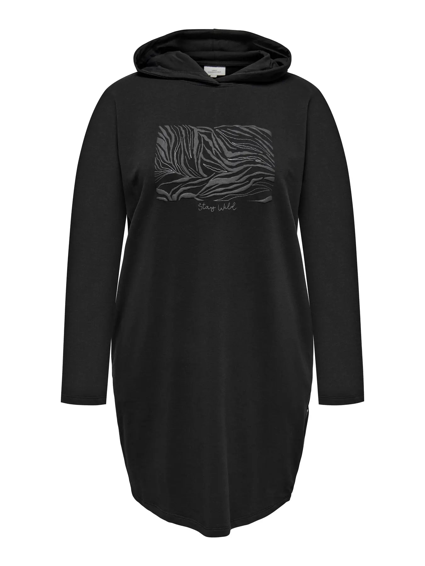 CARMABEL LS HOODIE DRESS