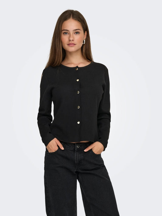 JDYPRIME LIFE L/S ON FITTED CARDIGAN KNT