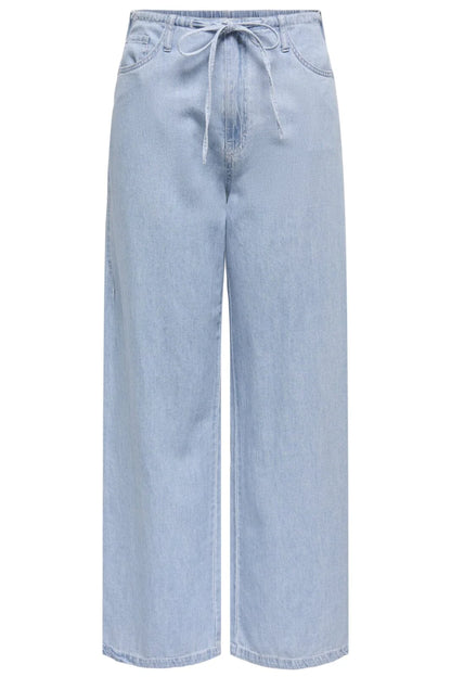 JDYSABRINA MW WIDE TIE JEANS
