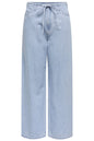 JDYSABRINA MW WIDE TIE JEANS