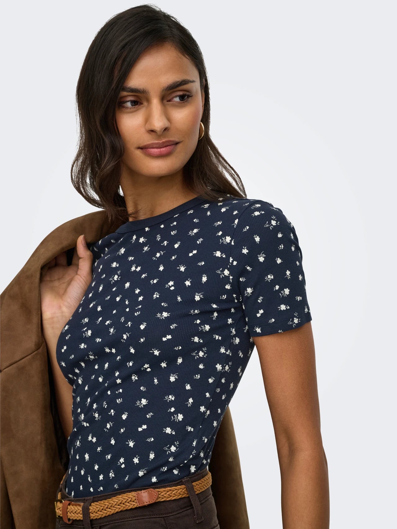 JDYLUCKY S/S O NECK TOP