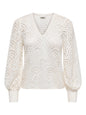 JDYJESSIE L/S LACE TOP