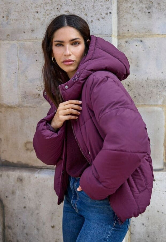 JDYWONDER SHORT HOOD PUFFER OTW