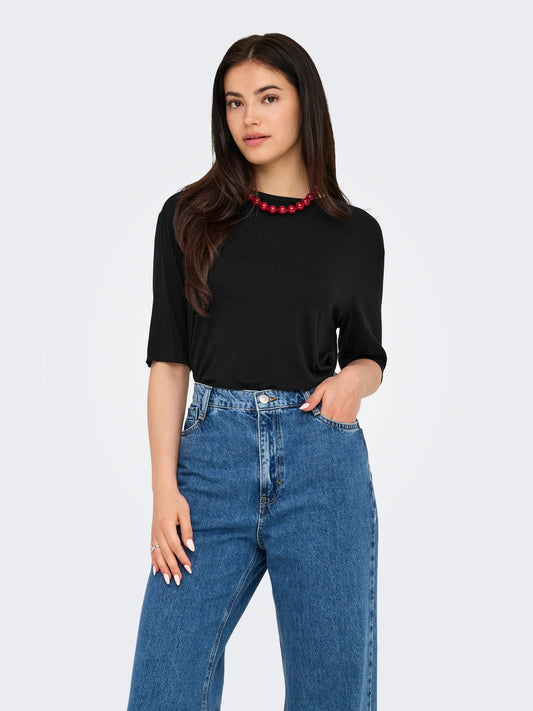 JDYMILA S/S LOOSE TOP