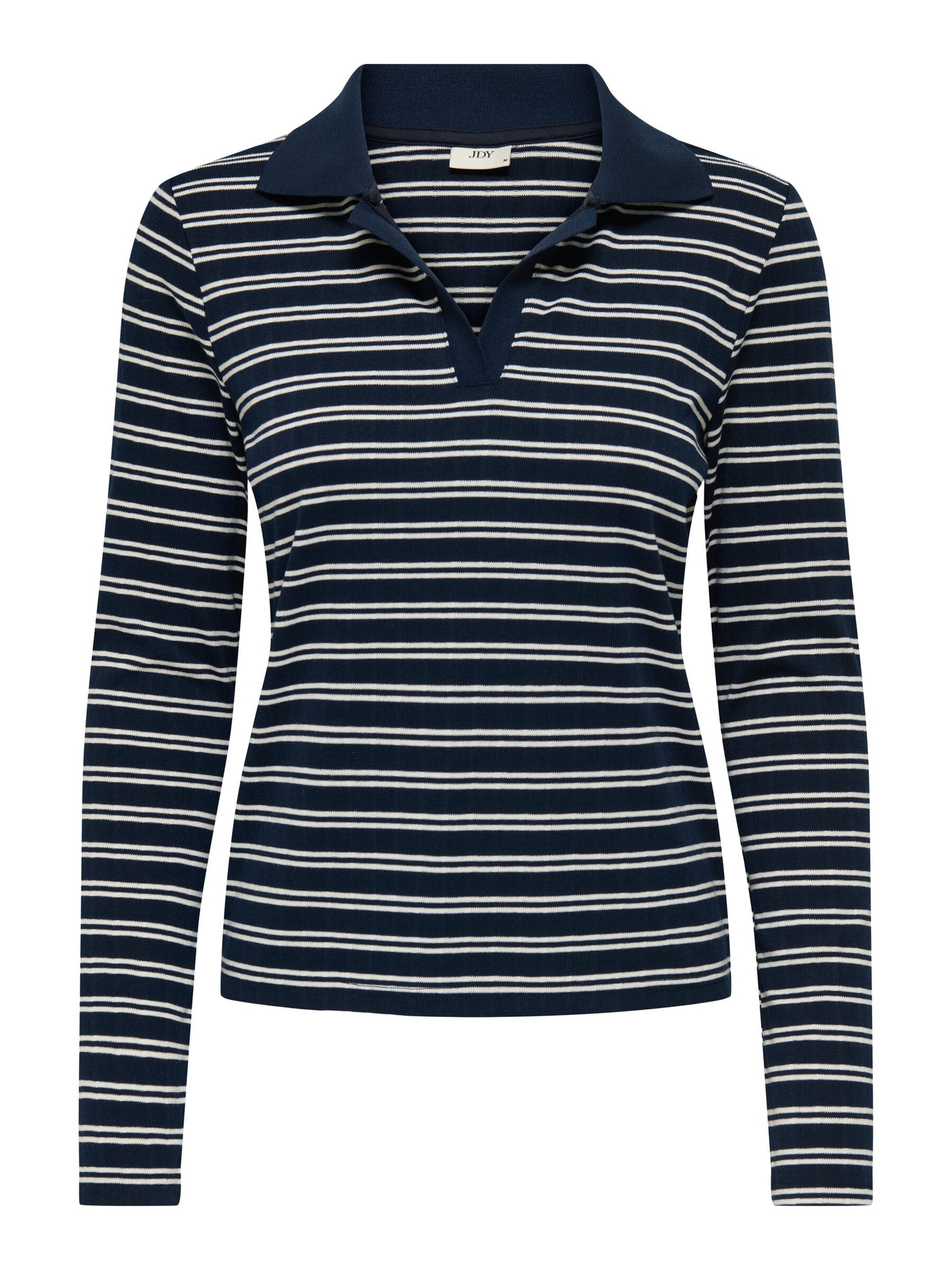 JDYHELGA L/S RIB POLO SHIRT