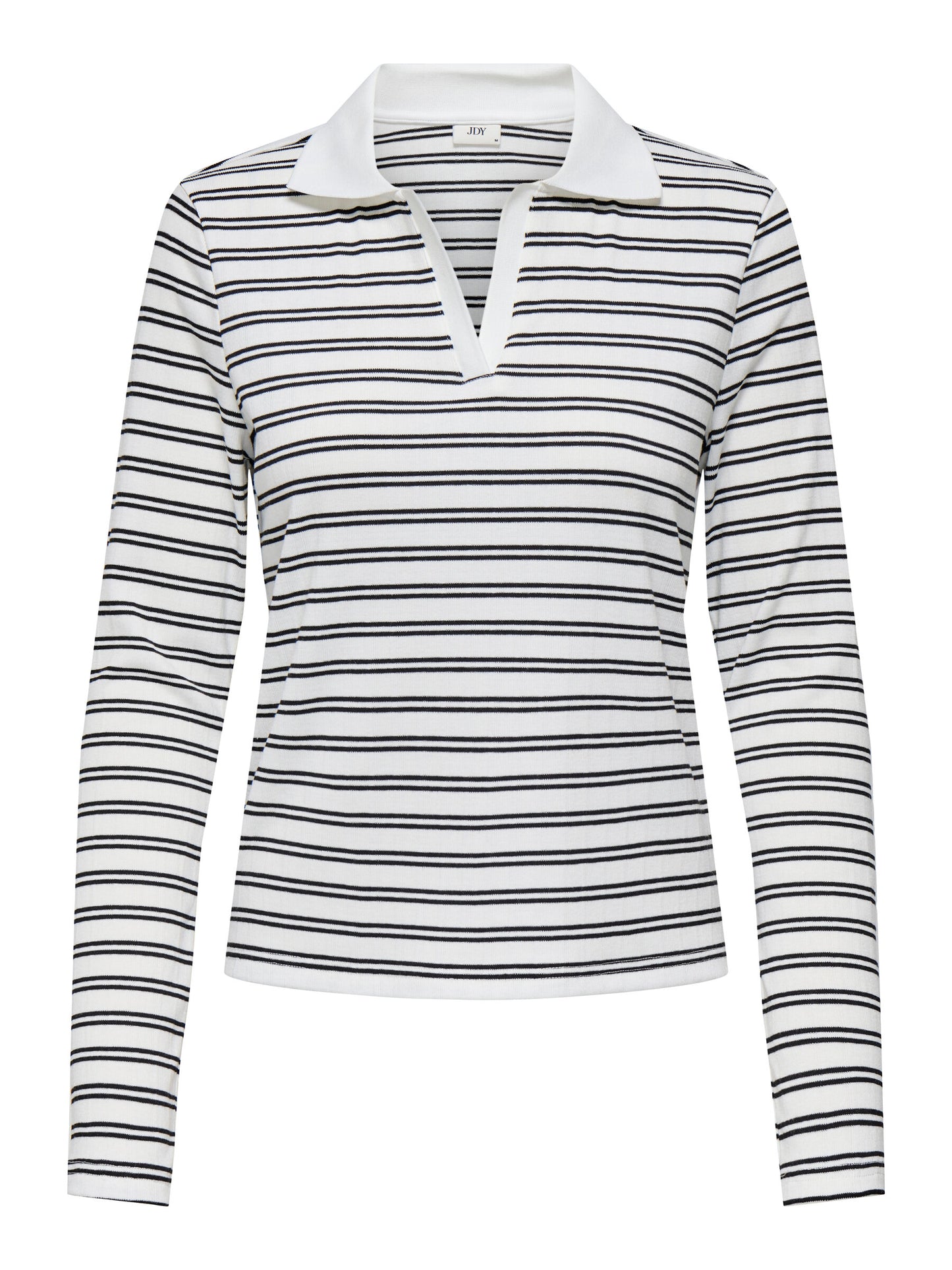 JDYHELGA L/S RIB POLO SHIRT
