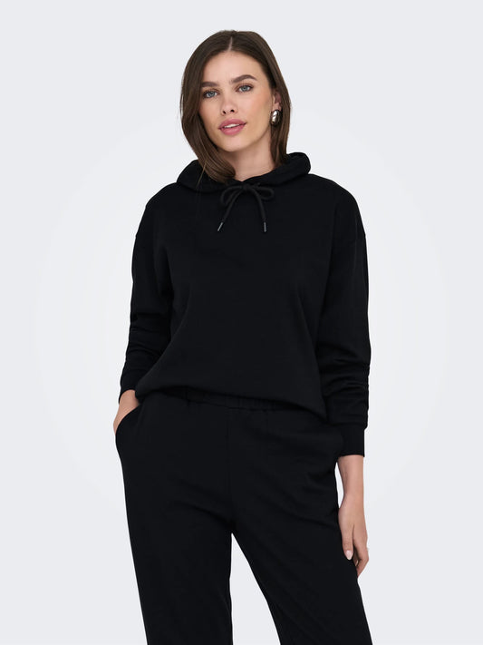 JDYAMALFI LIFE L/S HOOD SWEAT