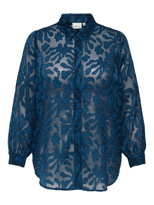 CARDIAMO 3/4 EMB TOP