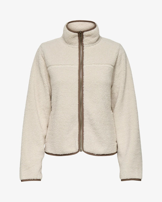 JDYOLYMPIA TEDDY ZIP JACKET