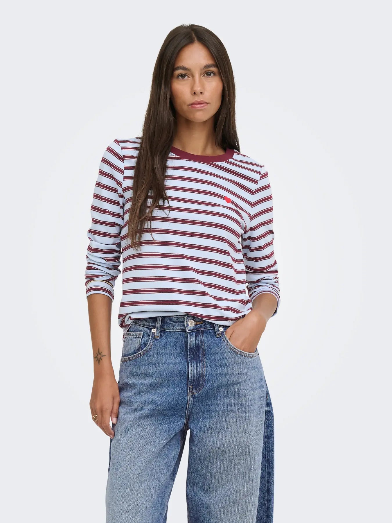 JDYPISA L/S PRINT TOP