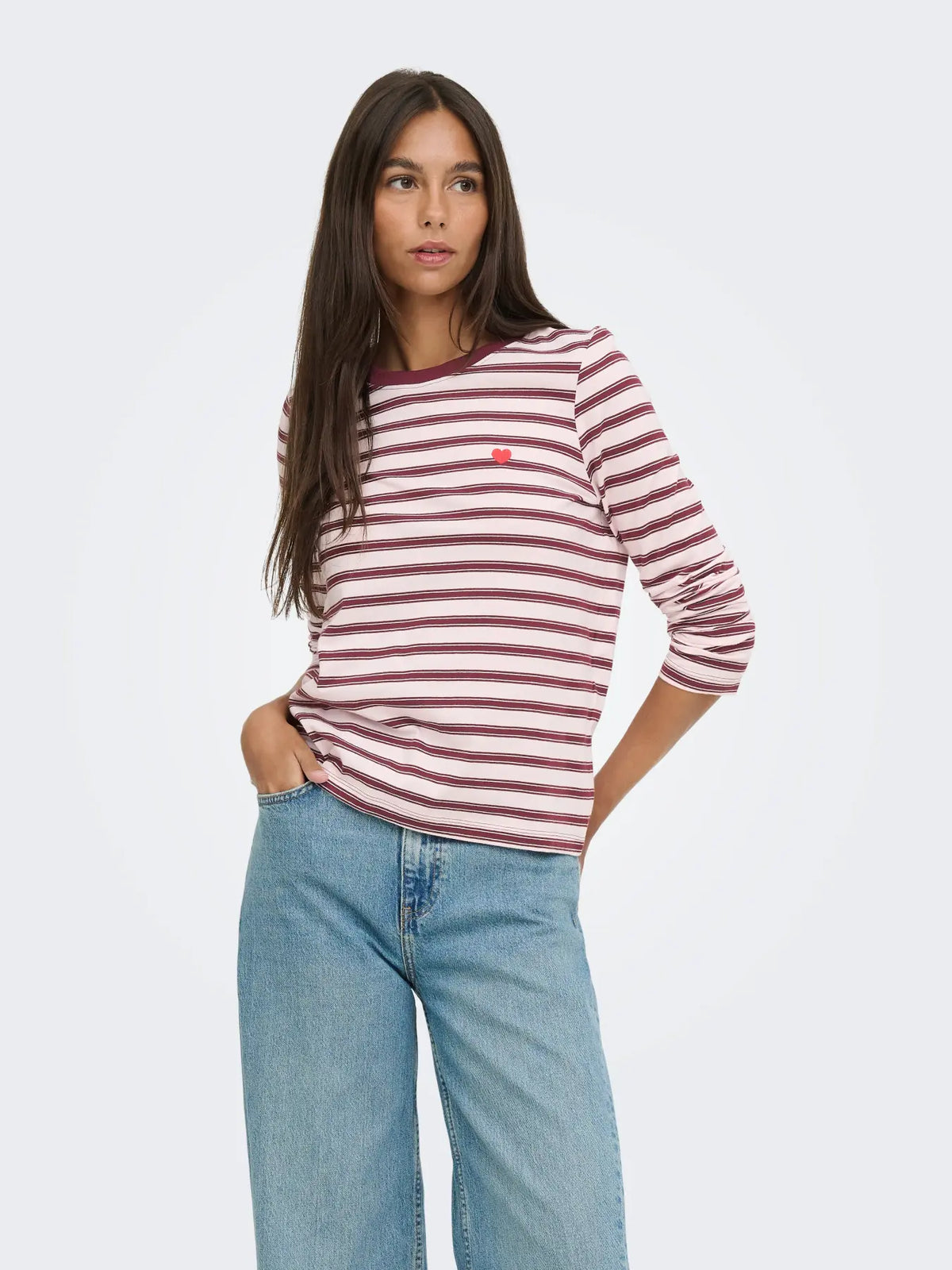 JDYPISA L/S PRINT TOP